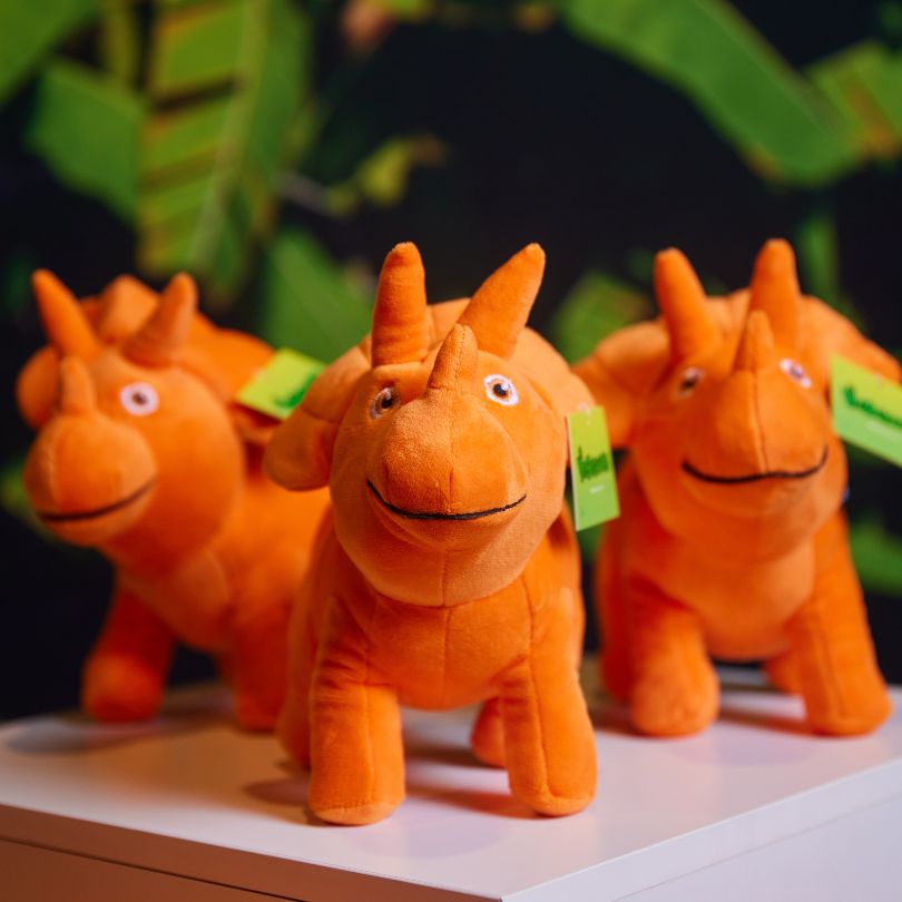 Vegesaurs Ginger Plush photo