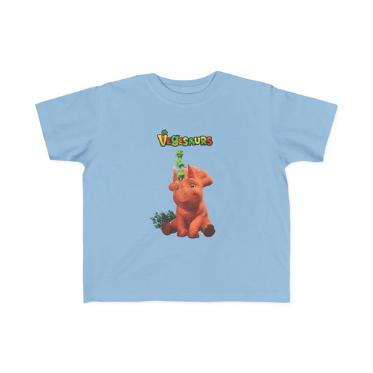 UK Vegesaurs Toddler T-shirt - Ginger and the Pea-Rexes