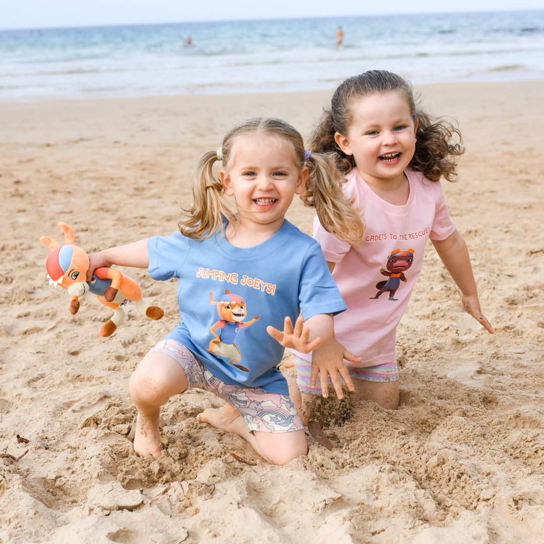 Kangaroo Beach T-shirt - Gemma - Cadets to the Rescue