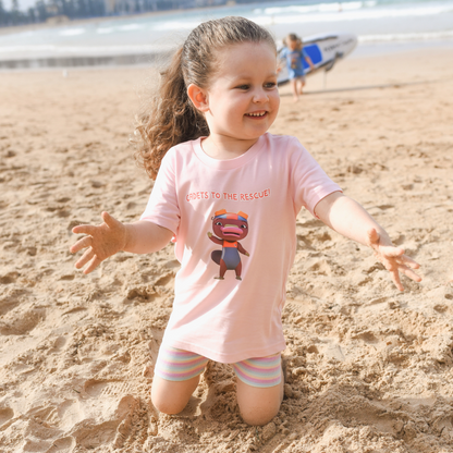 Kangaroo Beach T-shirt - Gemma - Cadets to the Rescue