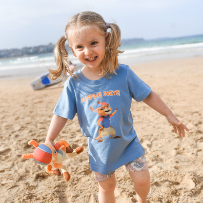 Kangaroo Beach T-shirt - Pounce Jumping Joeys!