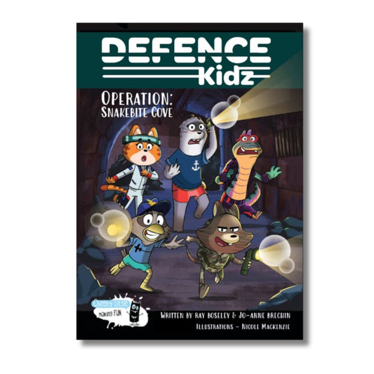 Defence Kidz Operation Snakebite Cove Graphic novel