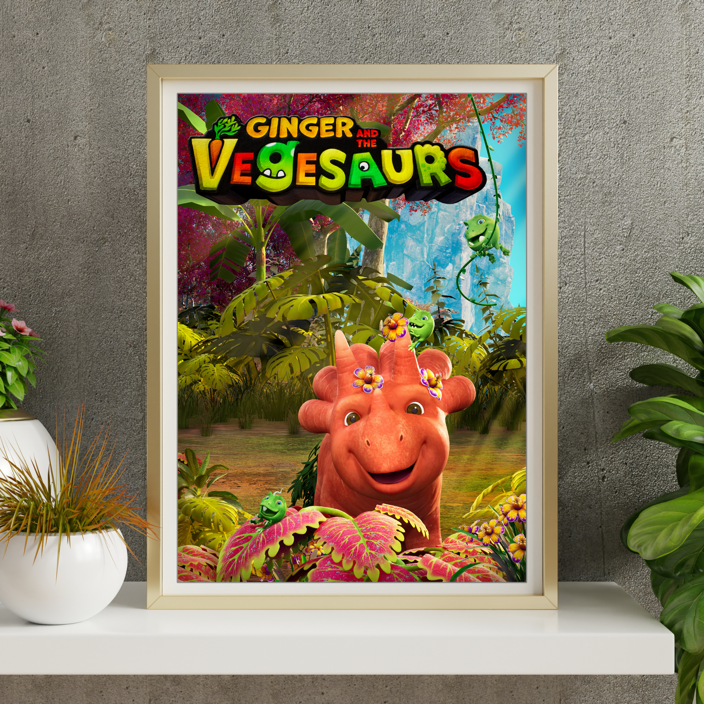 Vegesaurs Poster - Jungle