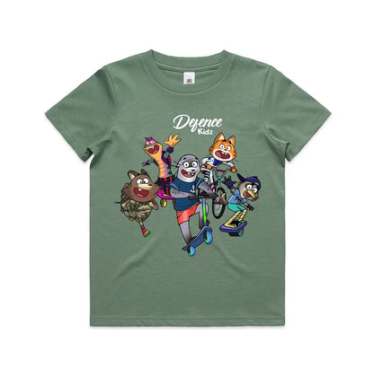 Defence Kidz Group T-shirt and Operation Snakebite Graphic Novel Gift Pack