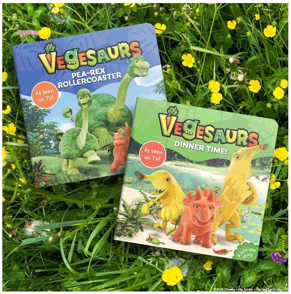 Ginger and the Vegesaurs Pea Rex Rollercoaster Time Book